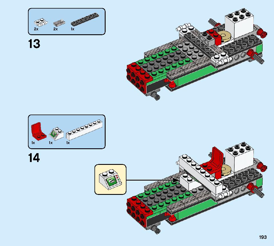 Monster Burger Truck 31104 LEGO information LEGO instructions 193 page