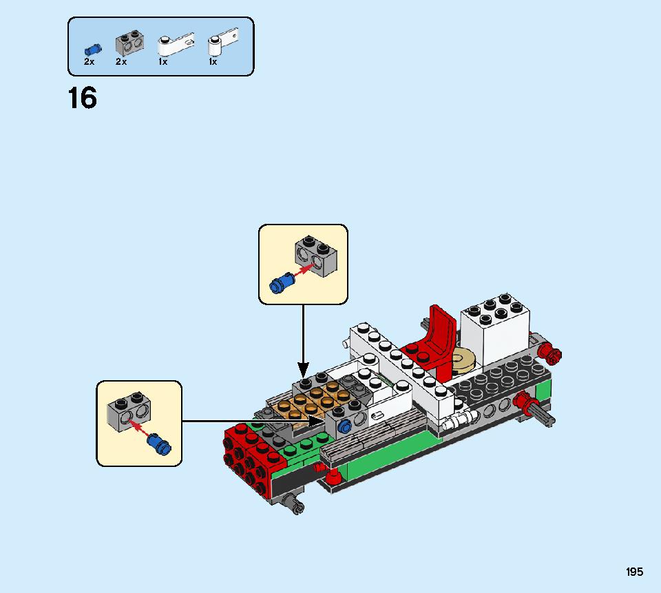 Monster Burger Truck 31104 LEGO information LEGO instructions 195 page