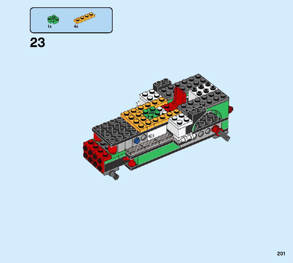 Monster Burger Truck 31104 LEGO information LEGO instructions 201 page