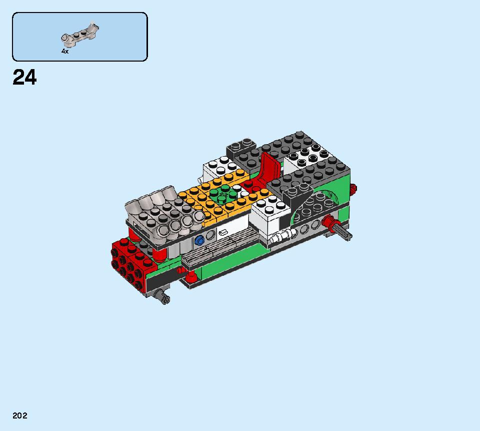 Monster Burger Truck 31104 LEGO information LEGO instructions 202 page