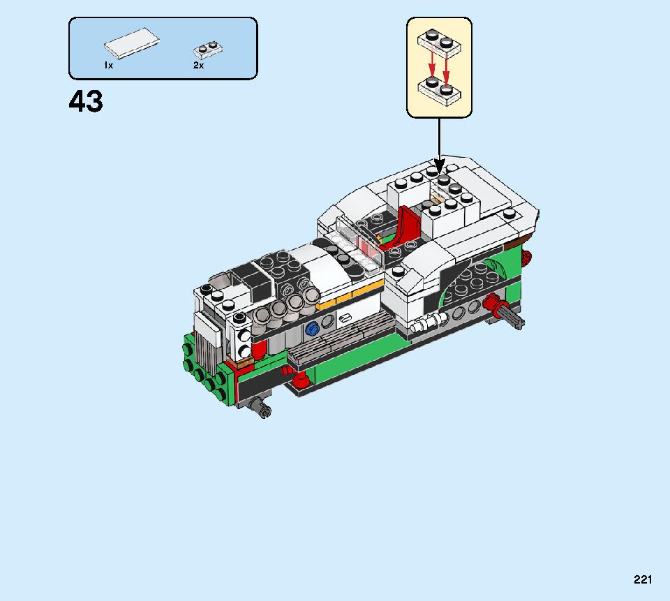 Monster Burger Truck 31104 LEGO information LEGO instructions 221 page