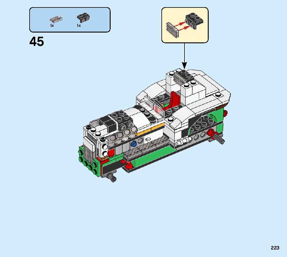 モンスターバーガー・トラック 31104 レゴの商品情報 レゴの説明書・組立方法 223 page