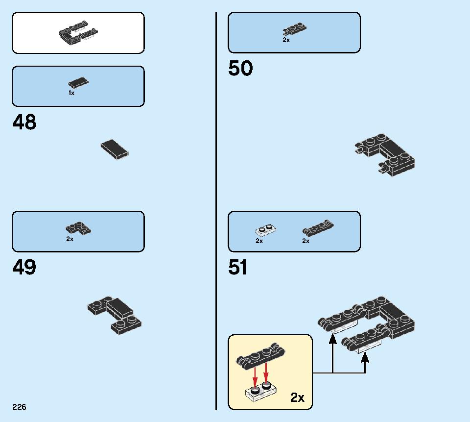モンスターバーガー・トラック 31104 レゴの商品情報 レゴの説明書・組立方法 226 page