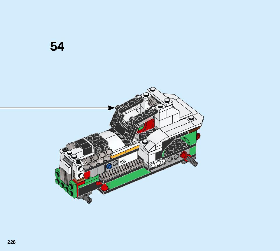 モンスターバーガー・トラック 31104 レゴの商品情報 レゴの説明書・組立方法 228 page