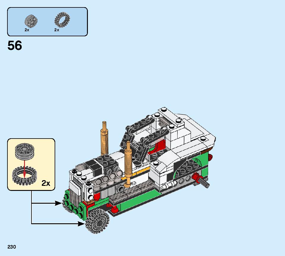 Monster Burger Truck 31104 LEGO information LEGO instructions 230 page