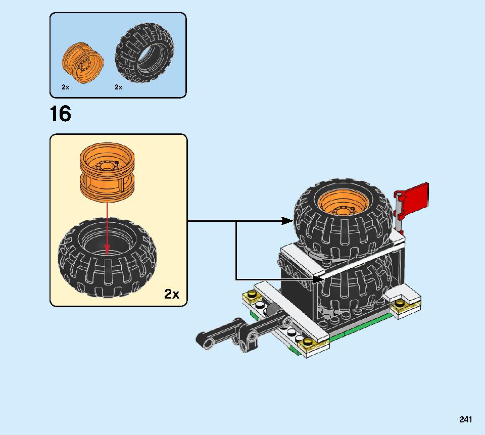Monster Burger Truck 31104 LEGO information LEGO instructions 241 page