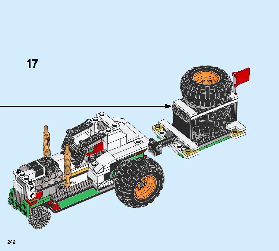 Monster Burger Truck 31104 LEGO information LEGO instructions 242 page