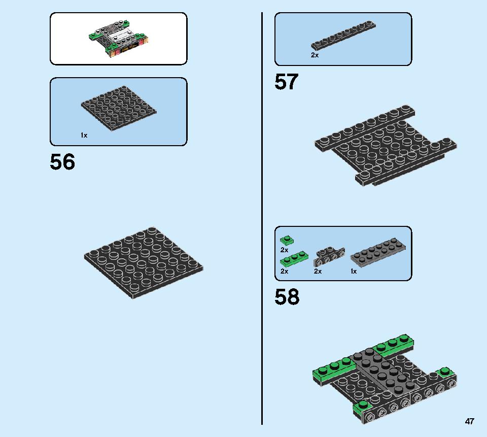 モンスターバーガー・トラック 31104 レゴの商品情報 レゴの説明書・組立方法 47 page