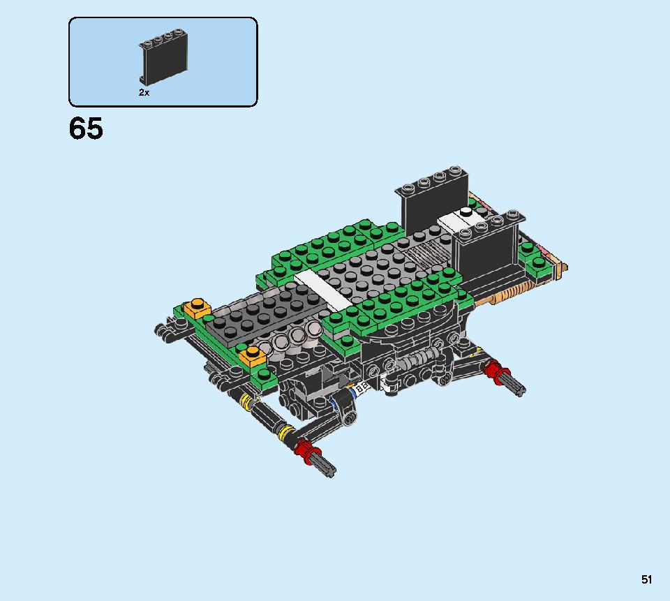 Monster Burger Truck 31104 LEGO information LEGO instructions 51 page