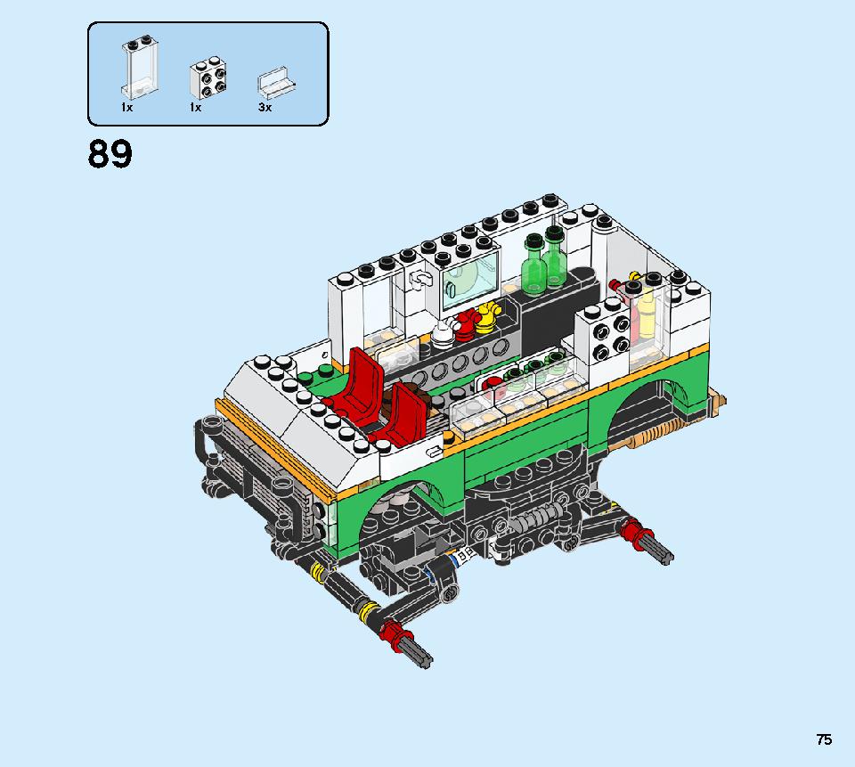 Monster Burger Truck 31104 LEGO information LEGO instructions 75 page
