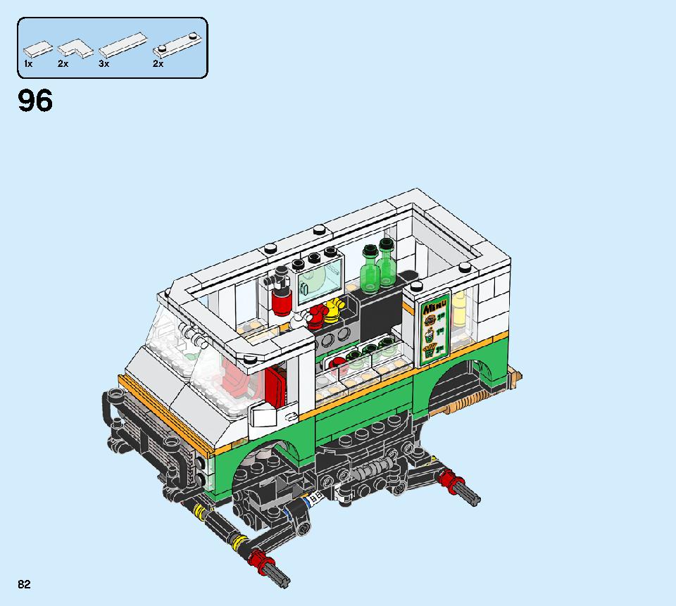 モンスターバーガー・トラック 31104 レゴの商品情報 レゴの説明書・組立方法 82 page