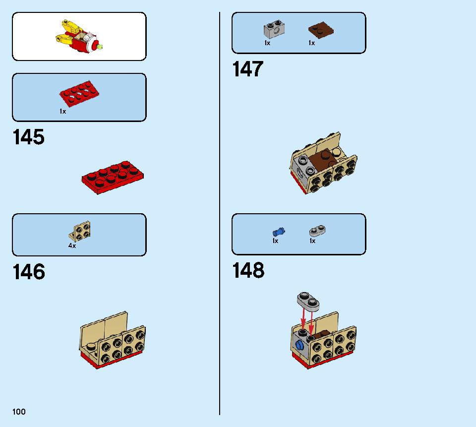 타운하우스 장난감 가게 31105 레고 세트 제품정보 레고 조립설명서 100 page