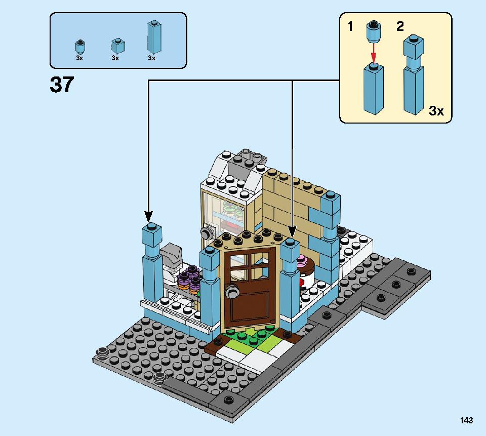 タウンハウス おもちゃ屋さん 31105 レゴの商品情報 レゴの説明書・組立方法 143 page
