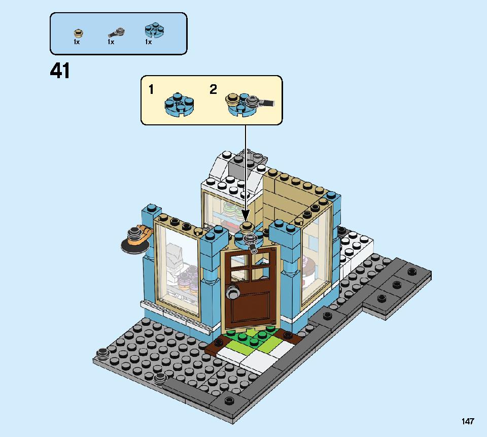 タウンハウス おもちゃ屋さん 31105 レゴの商品情報 レゴの説明書・組立方法 147 page
