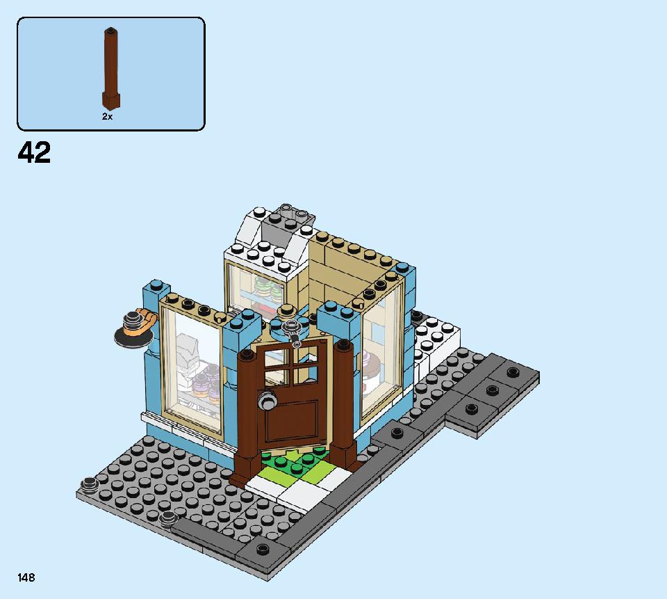 タウンハウス おもちゃ屋さん 31105 レゴの商品情報 レゴの説明書・組立方法 148 page