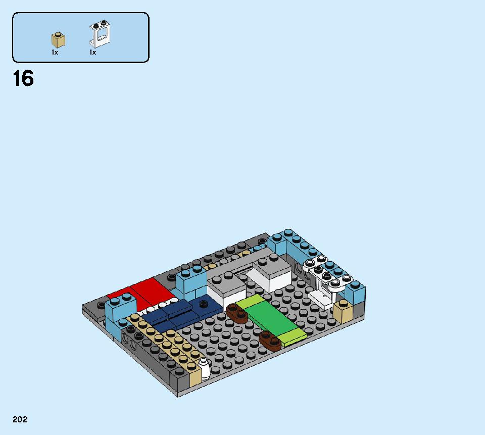 タウンハウス おもちゃ屋さん 31105 レゴの商品情報 レゴの説明書・組立方法 202 page
