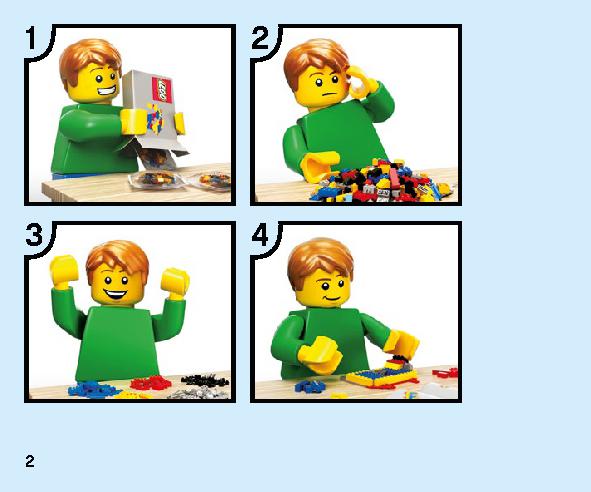Goofy and Pluto 40378 LEGO information LEGO instructions 2 page