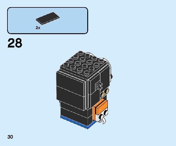 Goofy and Pluto 40378 レゴの商品情報 レゴの説明書・組立方法 30 page