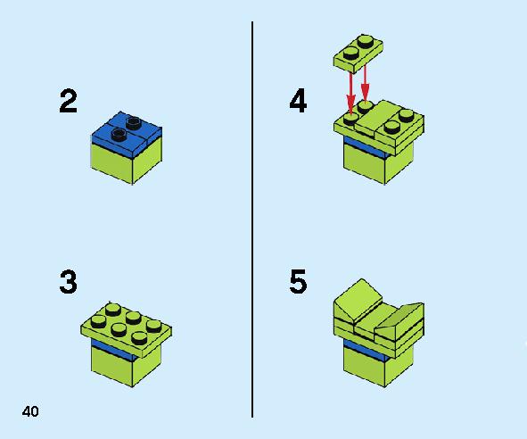 Goofy and Pluto 40378 レゴの商品情報 レゴの説明書・組立方法 40 page