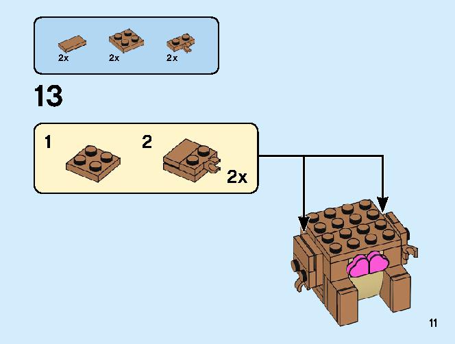 Bear 40379 レゴの商品情報 レゴの説明書・組立方法 11 page