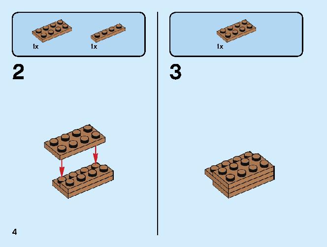 Bear 40379 LEGO information LEGO instructions 4 page
