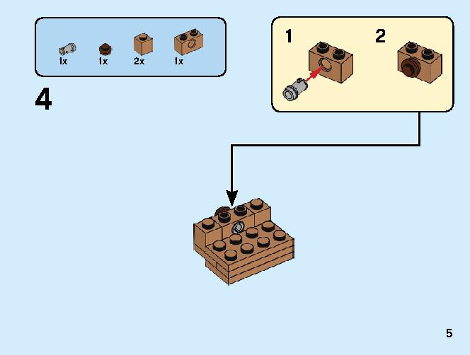 Bear 40379 LEGO information LEGO instructions 5 page