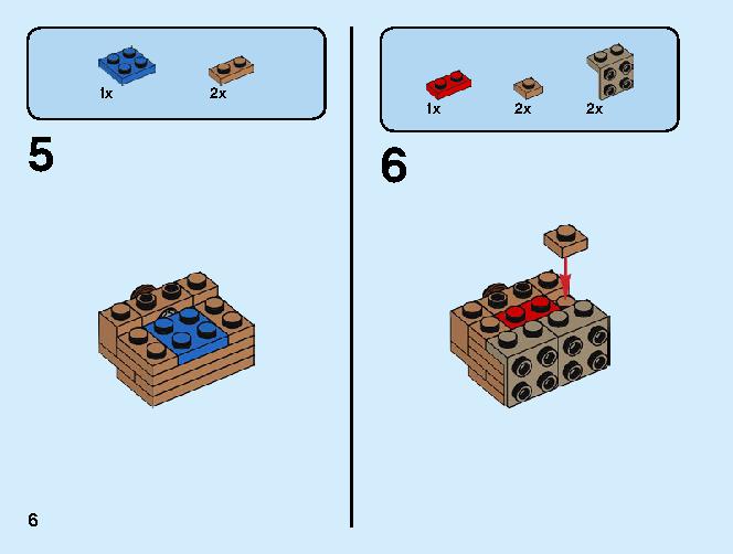 Bear 40379 LEGO information LEGO instructions 6 page