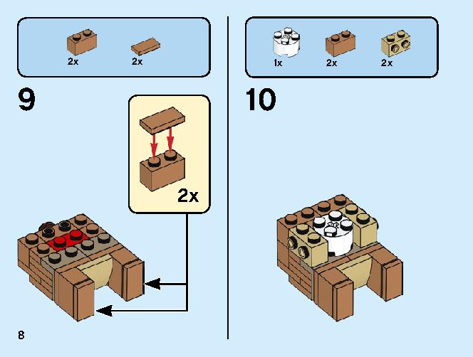 Bear 40379 LEGO information LEGO instructions 8 page