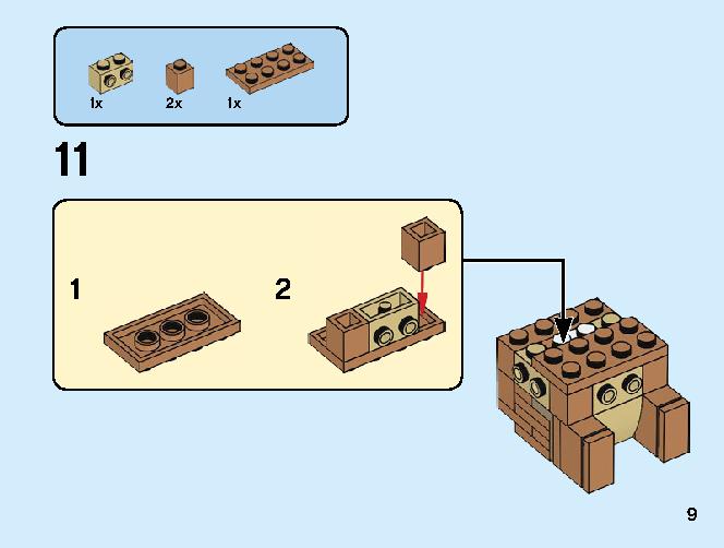 Bear 40379 レゴの商品情報 レゴの説明書・組立方法 9 page