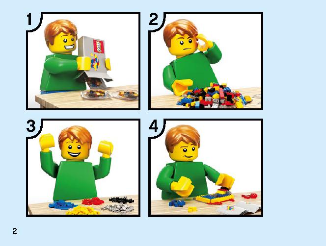 Birthday Set 40382 LEGO information LEGO instructions 2 page