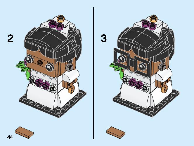 Bride 40383 LEGO information LEGO instructions 44 page