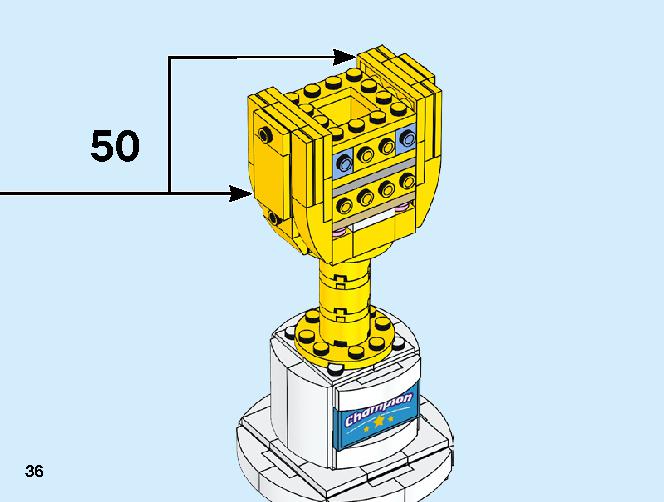 Trophy 40385 レゴの商品情報 レゴの説明書・組立方法 36 page