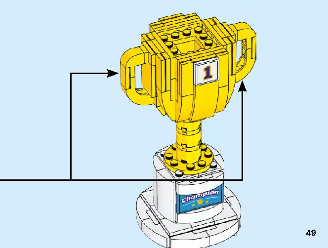 Trophy 40385 レゴの商品情報 レゴの説明書・組立方法 49 page