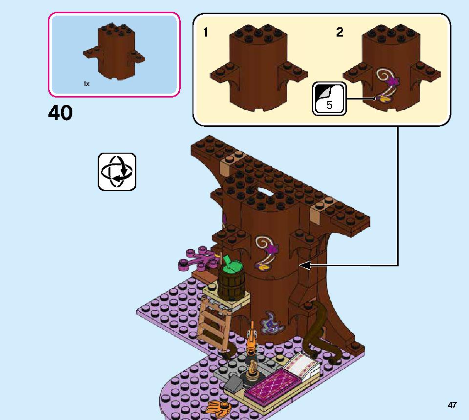 Enchanted Treehouse 41164 LEGO information LEGO instructions 47 page