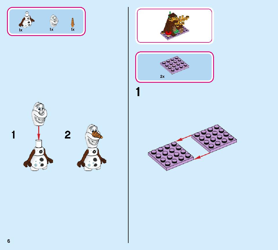 アナと雪の女王２‟マジカル・ツリーハウス” 41164 レゴの商品情報 レゴの説明書・組立方法 6 page