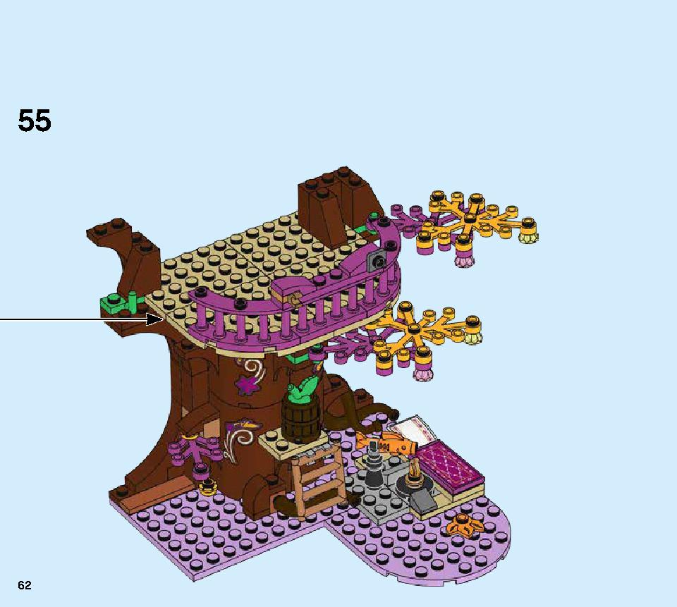 アナと雪の女王２‟マジカル・ツリーハウス” 41164 レゴの商品情報 レゴの説明書・組立方法 62 page