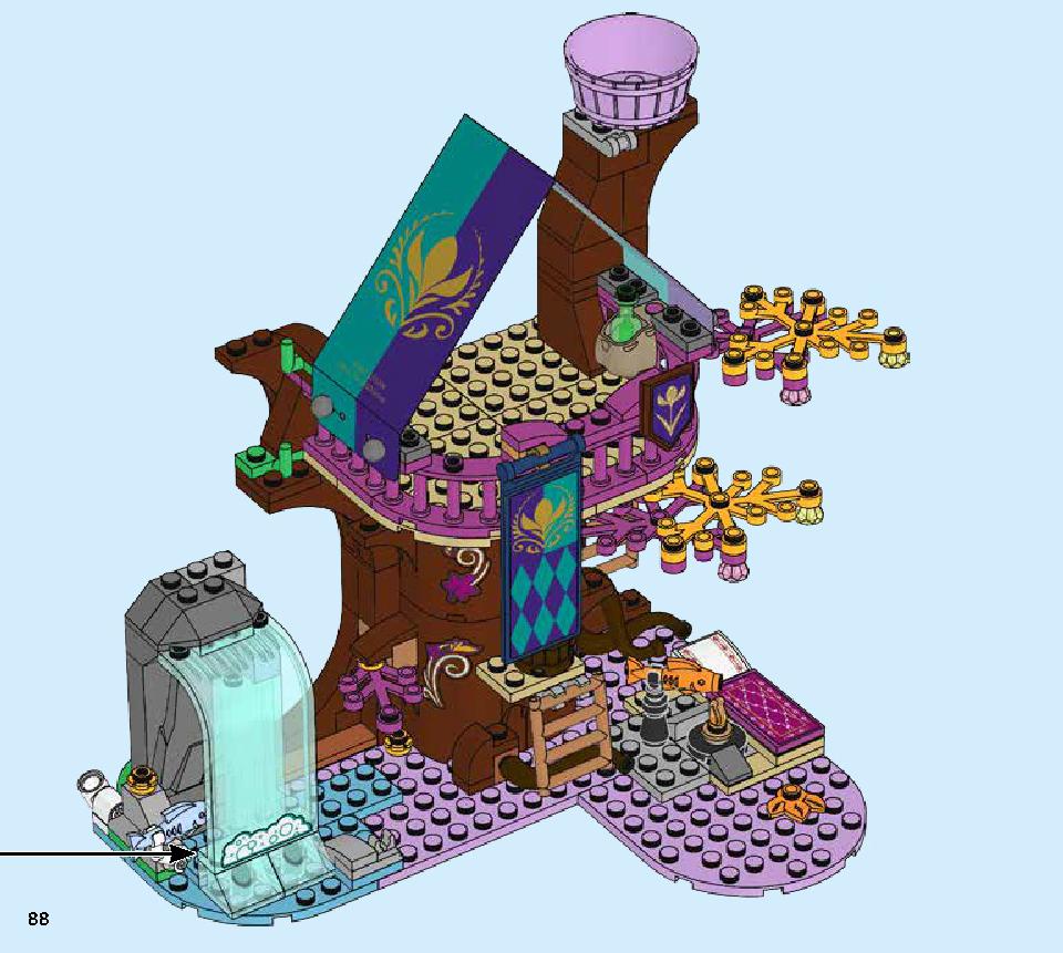 アナと雪の女王２‟マジカル・ツリーハウス” 41164 レゴの商品情報 レゴの説明書・組立方法 88 page