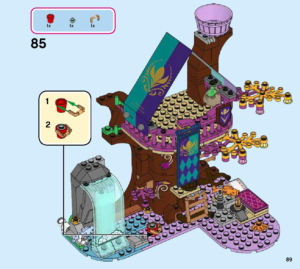 アナと雪の女王２‟マジカル・ツリーハウス” 41164 レゴの商品情報 レゴの説明書・組立方法 89 page