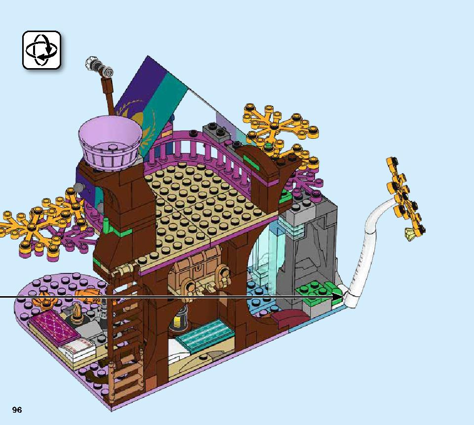 アナと雪の女王２‟マジカル・ツリーハウス” 41164 レゴの商品情報 レゴの説明書・組立方法 96 page
