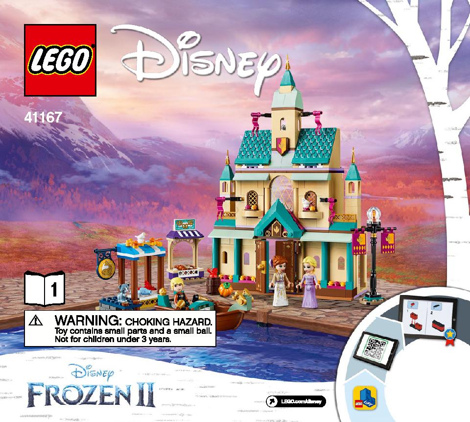 Arendelle Castle Village 41167 LEGO information LEGO instructions 1 page