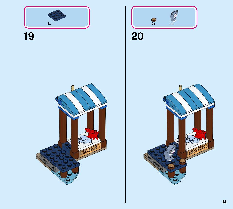 Arendelle Castle Village 41167 LEGO information LEGO instructions 23 page