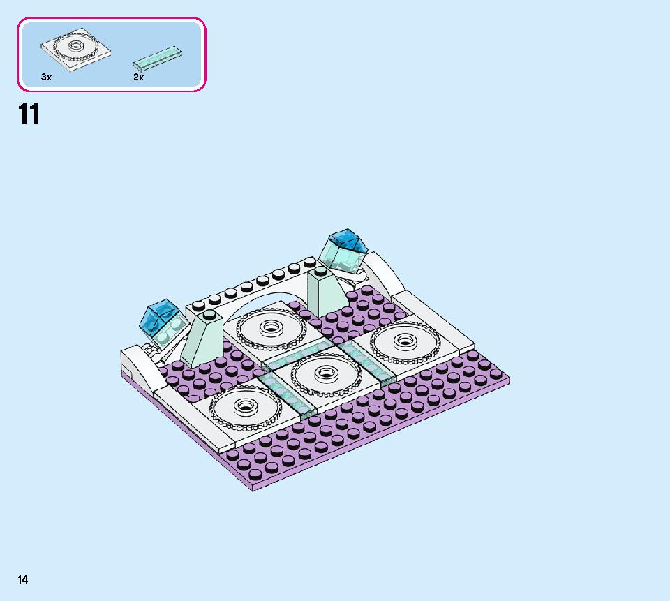 Elsa's Jewelry Box Creation 41168 LEGO information LEGO instructions 14 page