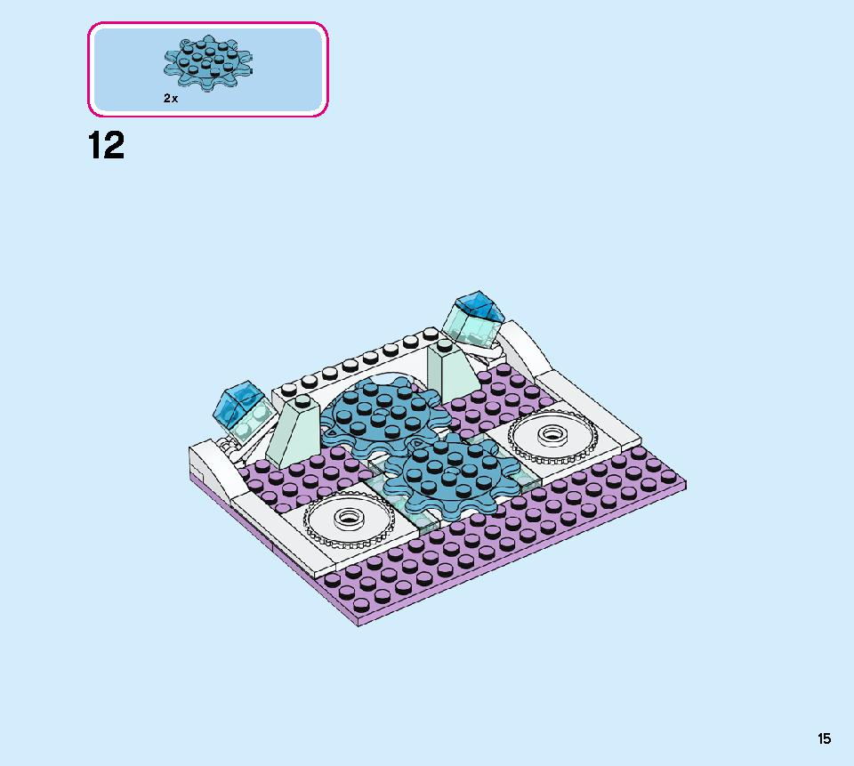 Elsa's Jewelry Box Creation 41168 LEGO information LEGO instructions 15 page