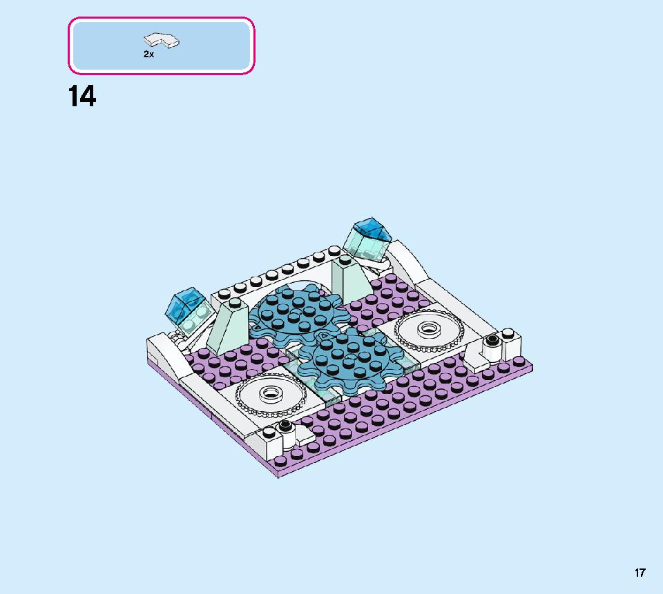 Elsa's Jewelry Box Creation 41168 LEGO information LEGO instructions 17 page