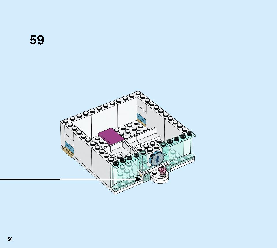 アナと雪の女王２‟エルサのジュエリーボックス” 41168 レゴの商品情報 レゴの説明書・組立方法 54 page