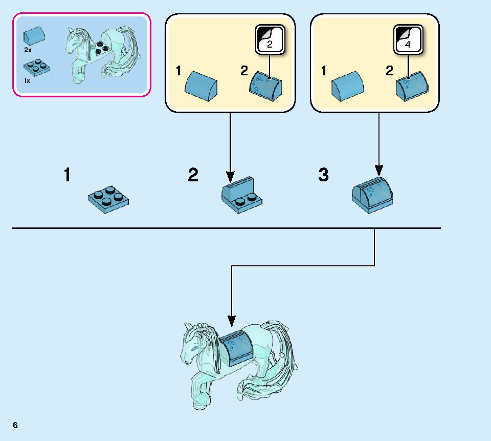 アナと雪の女王２‟エルサのジュエリーボックス” 41168 レゴの商品情報 レゴの説明書・組立方法 6 page