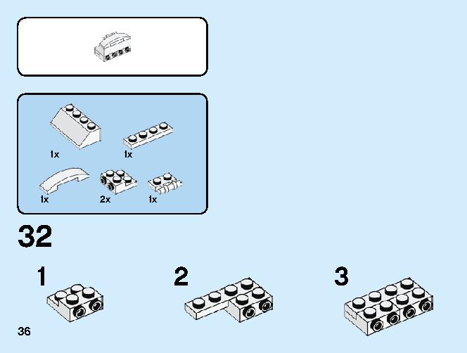アナと雪の女王２‟オラフ” 41169 レゴの商品情報 レゴの説明書・組立方法 36 page