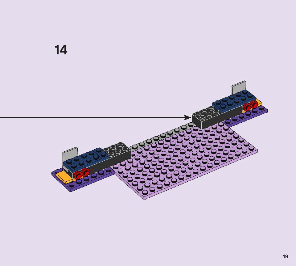 Volcano Rock City Concert 41254 LEGO information LEGO instructions 19 page