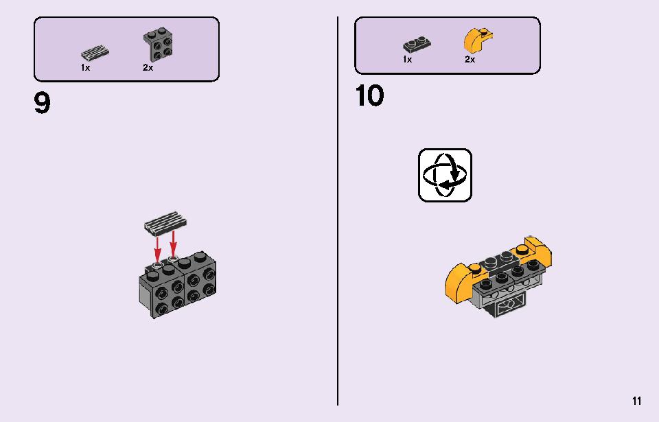Andrea's Car & Stage 41390 LEGO information LEGO instructions 11 page