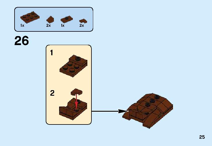Rey 41602 LEGO information LEGO instructions 25 page